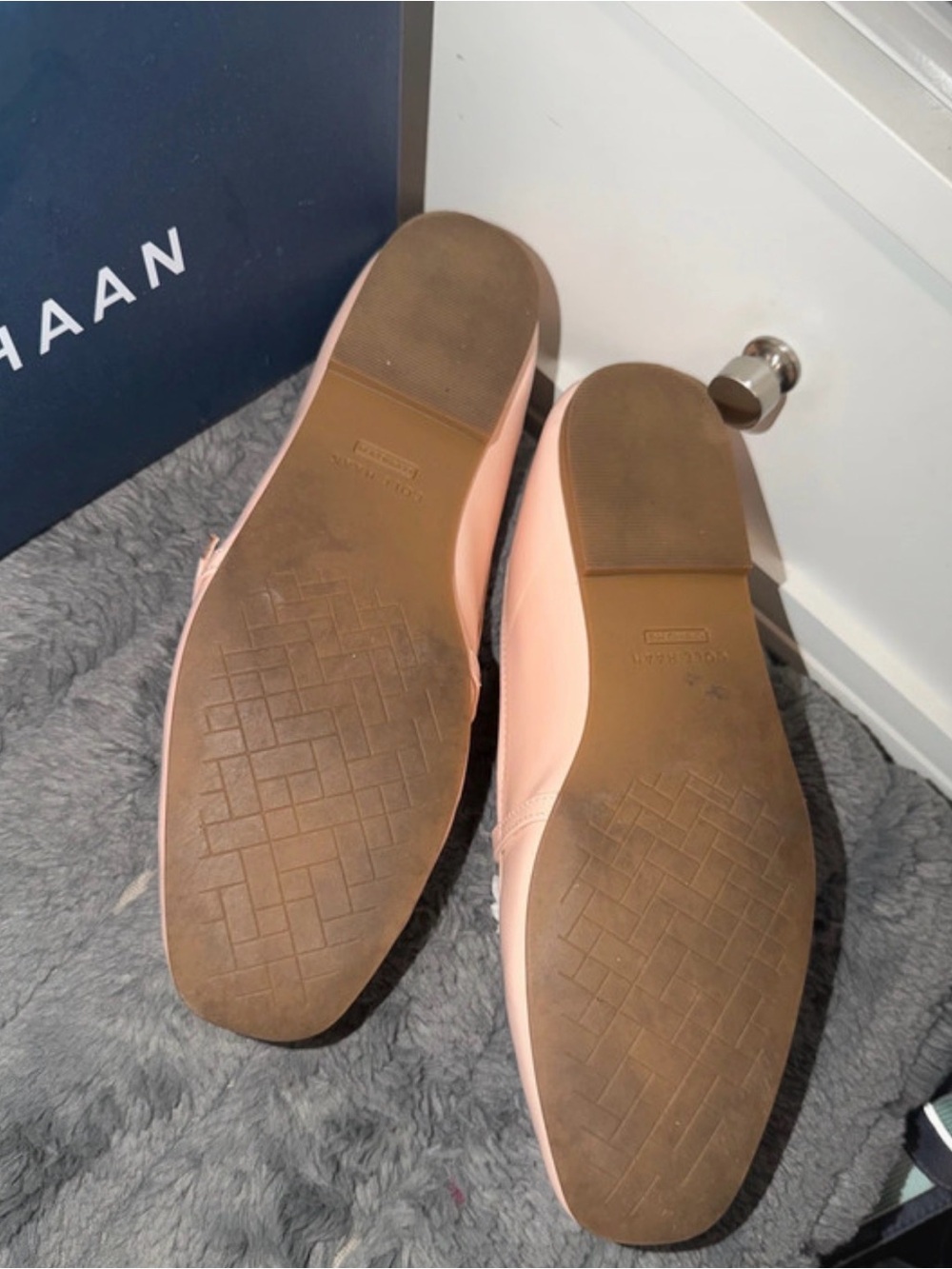 Cole Haan Pink Patent Mary Jane Flats 7.5 - Picture 9 of 10
